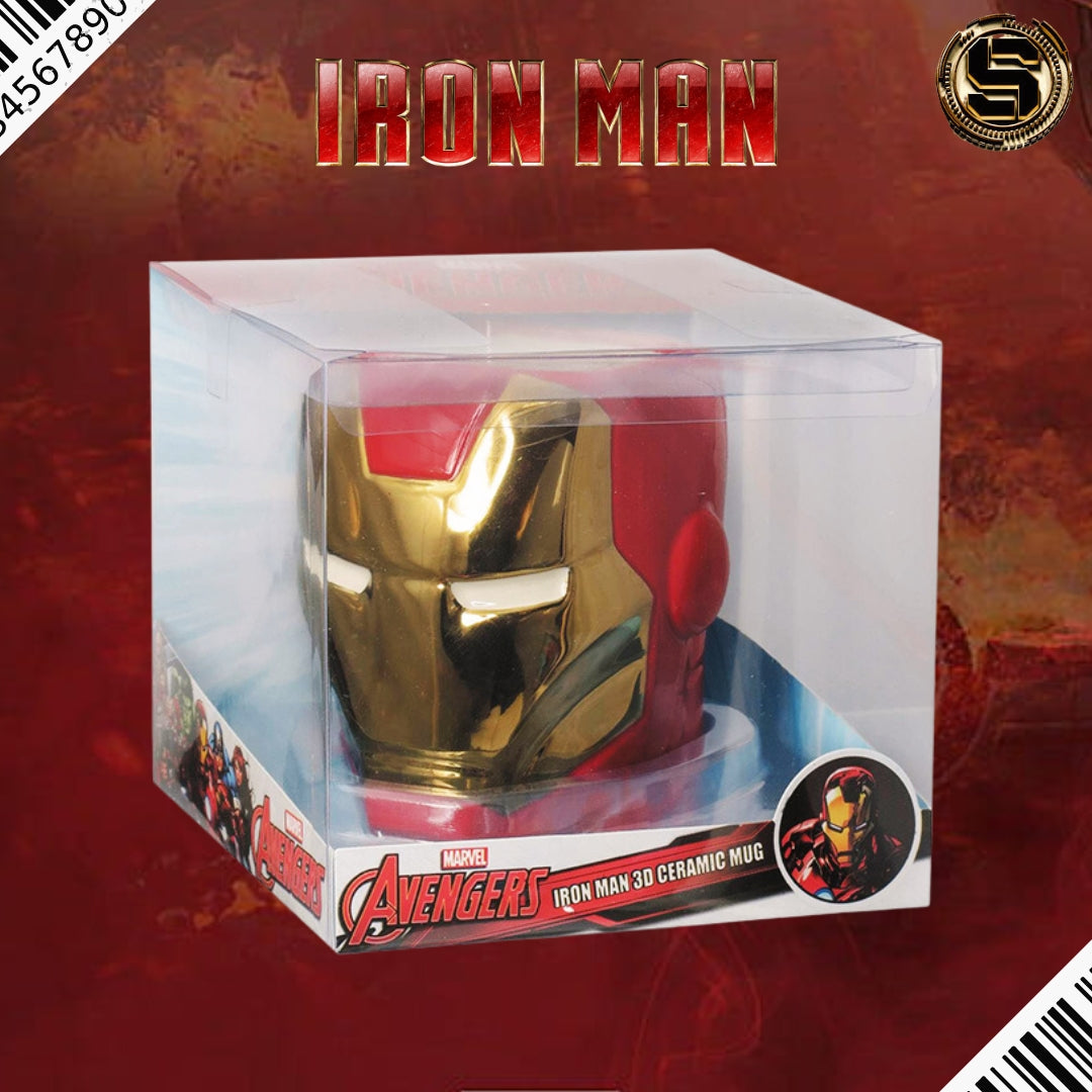 MONOGRAM MARVEL IRON MAN HEAD MUG