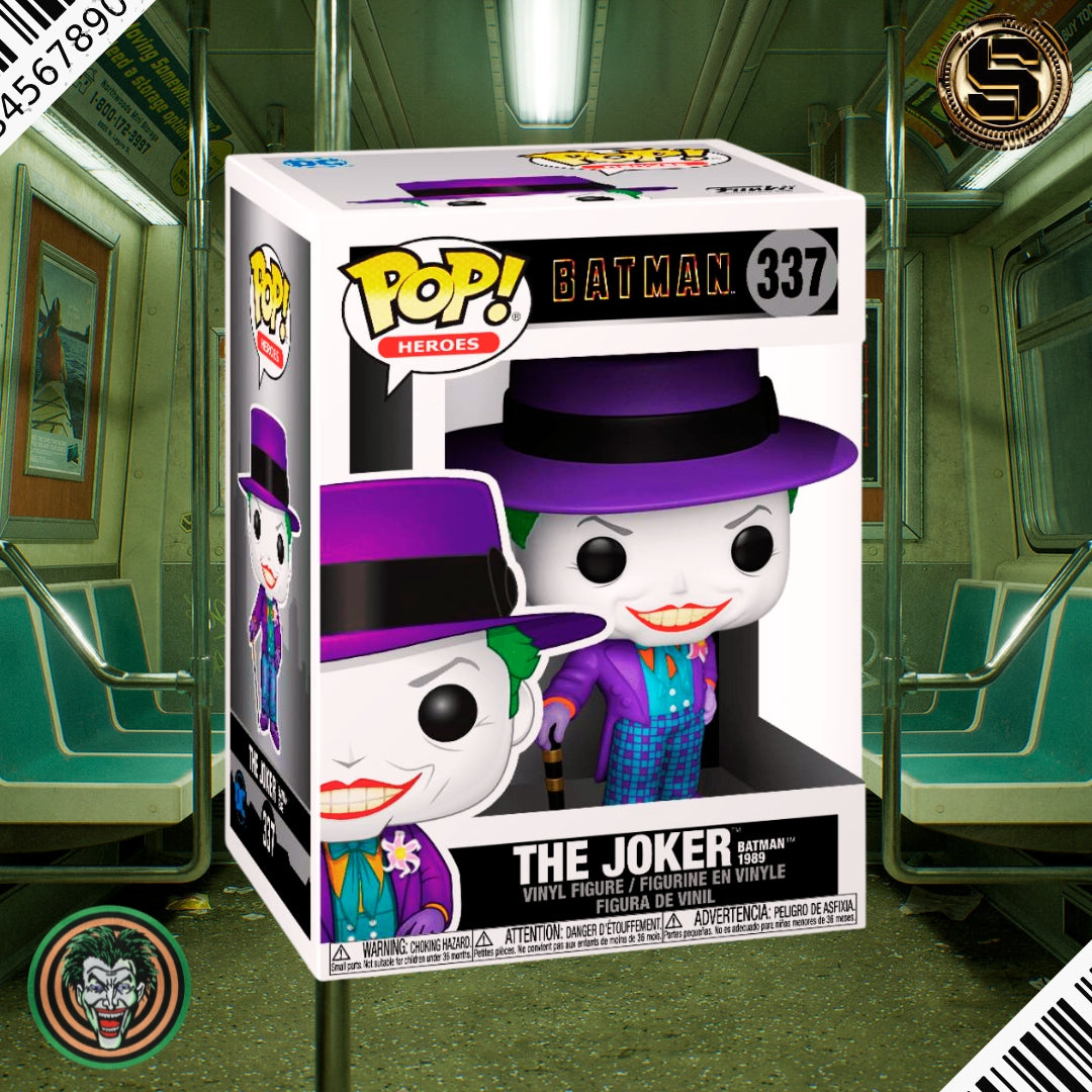 FUNKO POP DC HEROES BATMAN 1989 THE JOKER 337