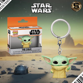 FUNKO KEYCHAIN STAR WARS THE MANDALORIAN THE CHILD