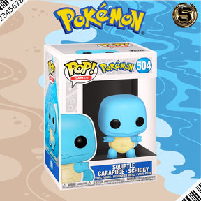 FUNKO POP GAMES POKEMON SQUIRTLE 504