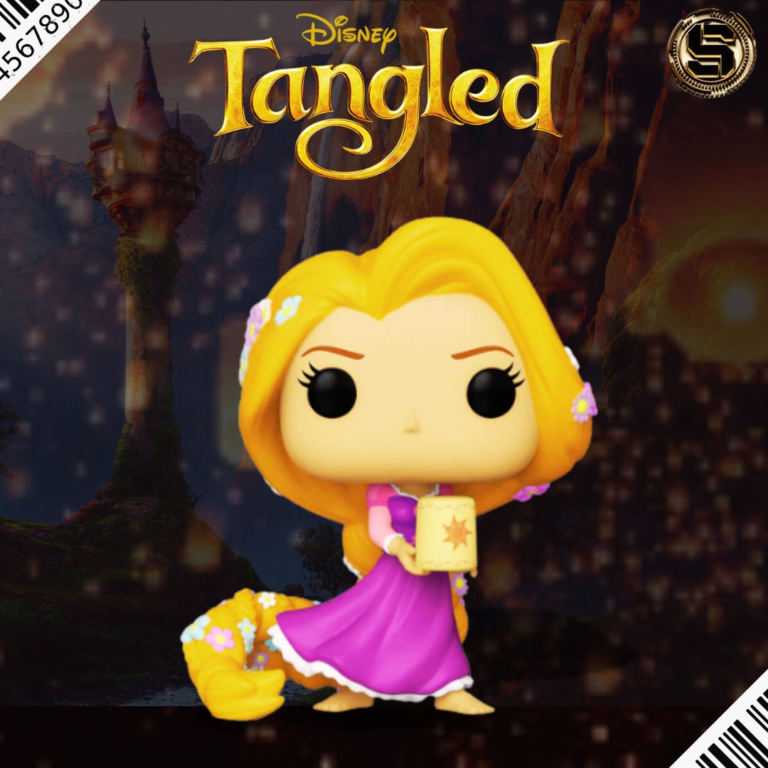 FUNKO POP DISNEY TANGLED RAPUNZEL WITH LANTERN 981 EXCLUSIVO SAHARIS