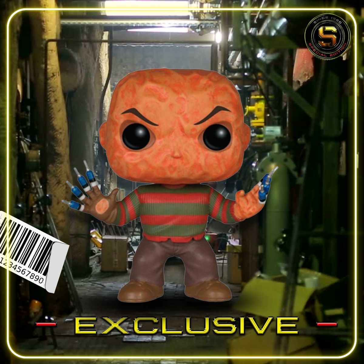 FUNKO POP MOVIES A NIGHTMARE ON ELM STREET FREDDY KRUEGER 224 EXCLUSIVO SAHARIS
