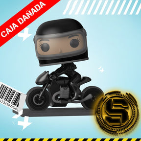 ¡RESCATE! FUNKO POP RIDES DC THE BATMAN SELINA KYLE ON MOTORCYCLE 281