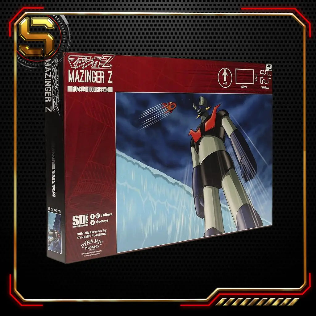 SD TOYS PUZZLE ANIMATION MAZINGER Z COVER 1000 PIECE JIGSAW PUZZLE