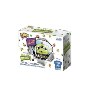 FUNKO KEYCHAIN & TEE DISNEY ALIEN BUZZ T/S YOUTH L