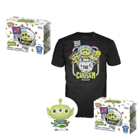 FUNKO KEYCHAIN & TEE DISNEY ALIEN BUZZ T/S YOUTH S