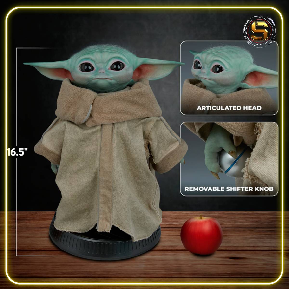 SIDESHOW STAR WARS: THE MANDALORIAN THE CHILD LIFE-SIZE FIGURE