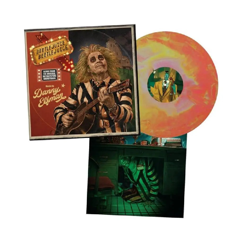 SOUNDTRACK / BEETLEJUICE BEETLEJUICE (LIMITED AUSTRALIAN EXCLUSIVE PINK AND YELLOW COLORED VINYL)