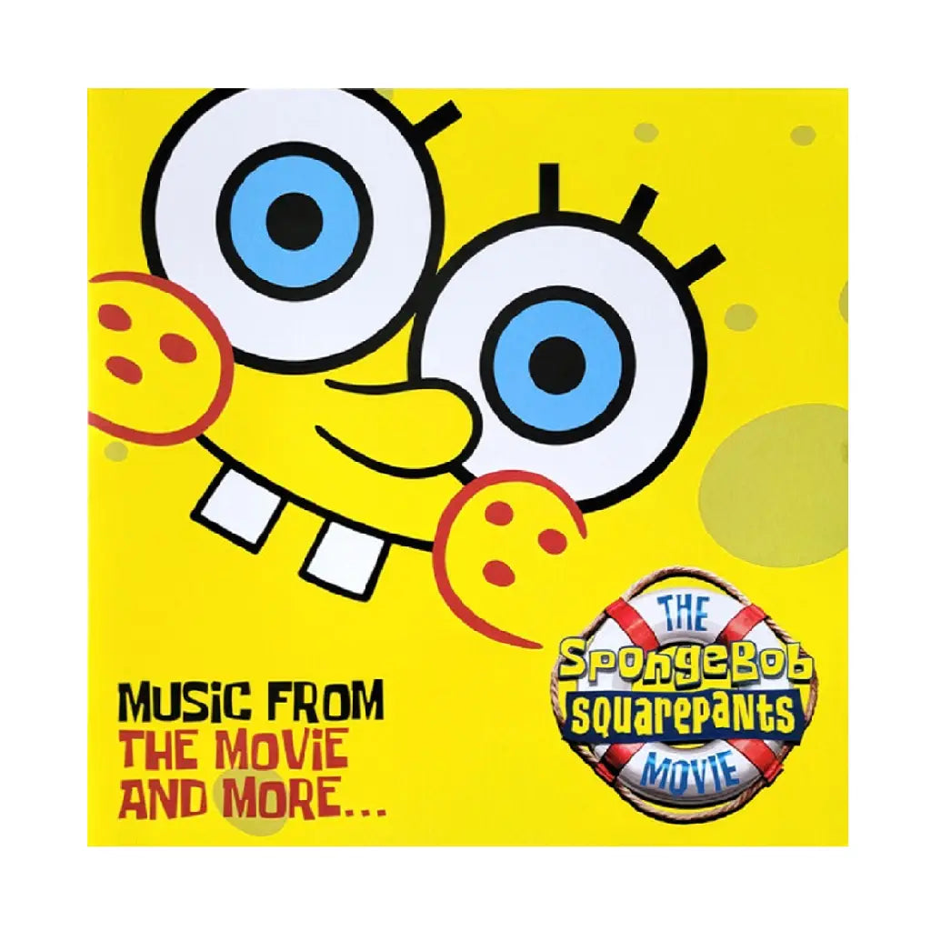 SOUNDTRACK / THE SPONGEBOB SQUAREPANTS MOVIE (20TH ANNIVERSARY)(CLEAR WITH YELLOW AND PINK SPLATTER VINYL)