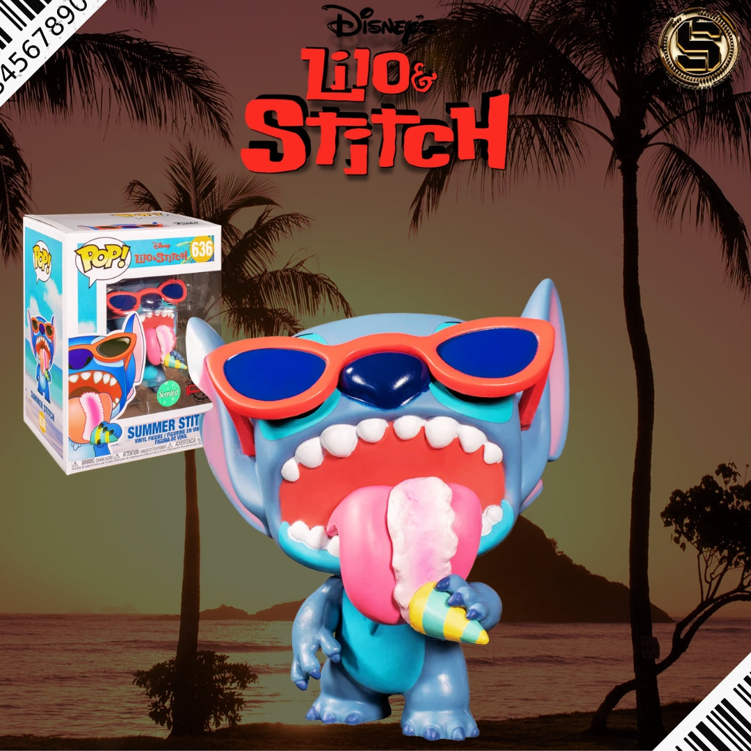 FUNKO POP DISNEY LILO & STITCH SUMMER STITCH 636 SE