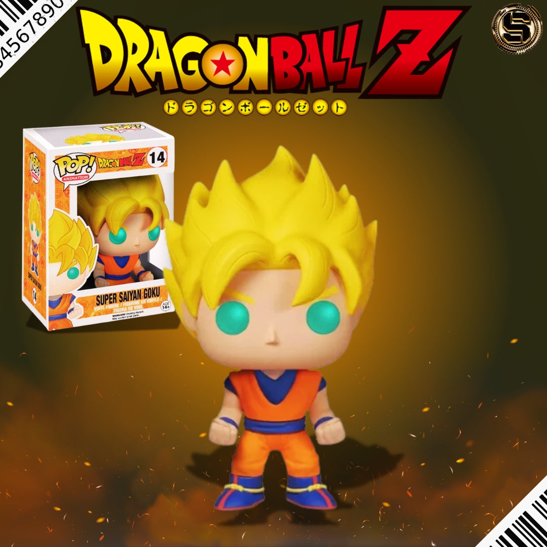 FUNKO POP ANIME DRAGON BALL Z SUPER SAIYAN GOKU 14