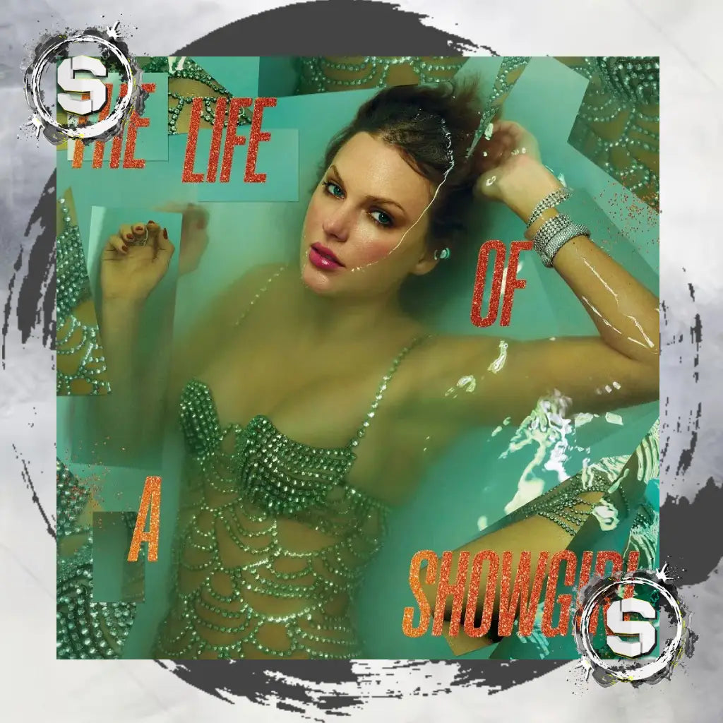 TAYLOR SWIFT / THE LIFE OF A SHOWGIRL: SWEAT AND VANILLA PERFUME (ORANGE GLITTER VINYL)