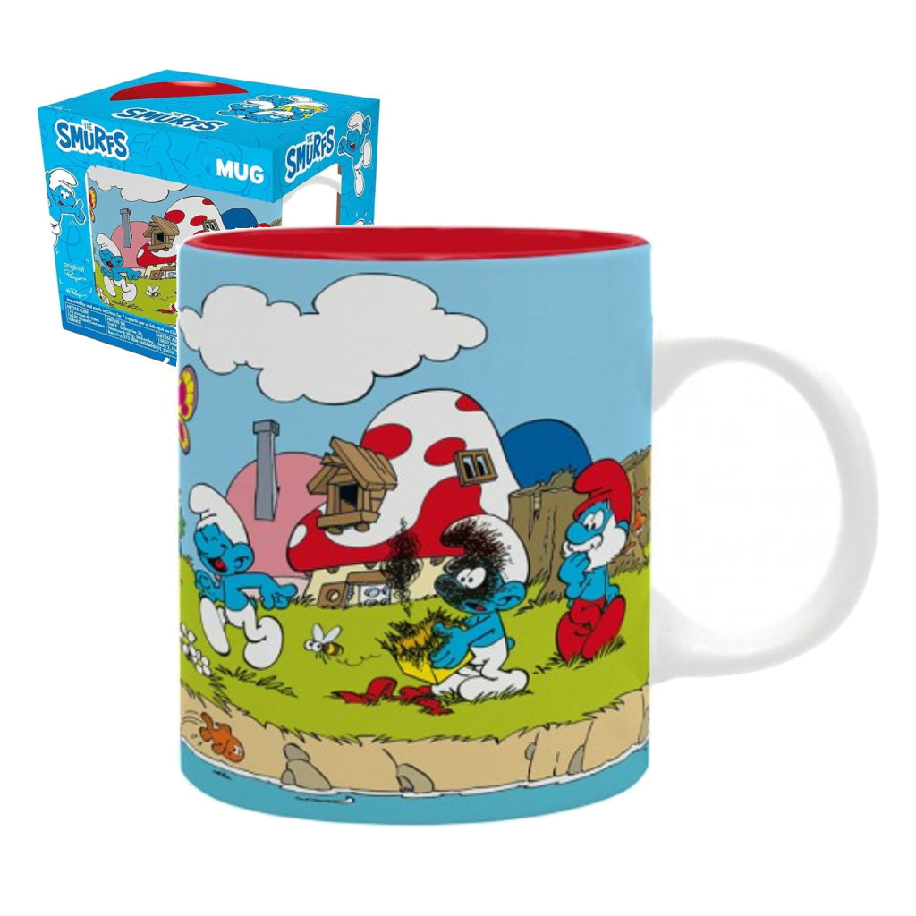 ABYSSE MUG ANIMATION THE SMURFS GROUP 320 ML MUG