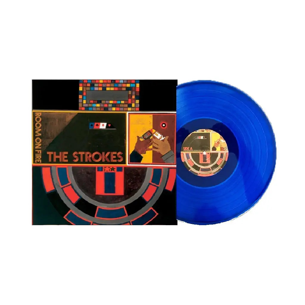 THE STROKES / ROOM ON FIRE (BLUE COLORED VINYL)