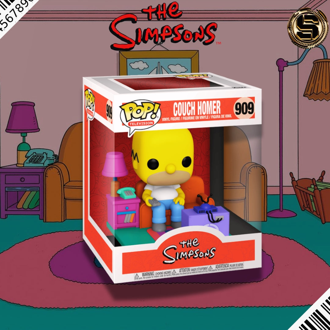 FUNKO POP ANIMATION THE SIMPSONS COUCH HOMER 909 DLX