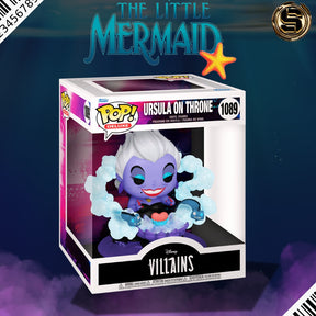 FUNKO POP DISNEY VILLAINS URSULA ON THRONE 1089 DLX