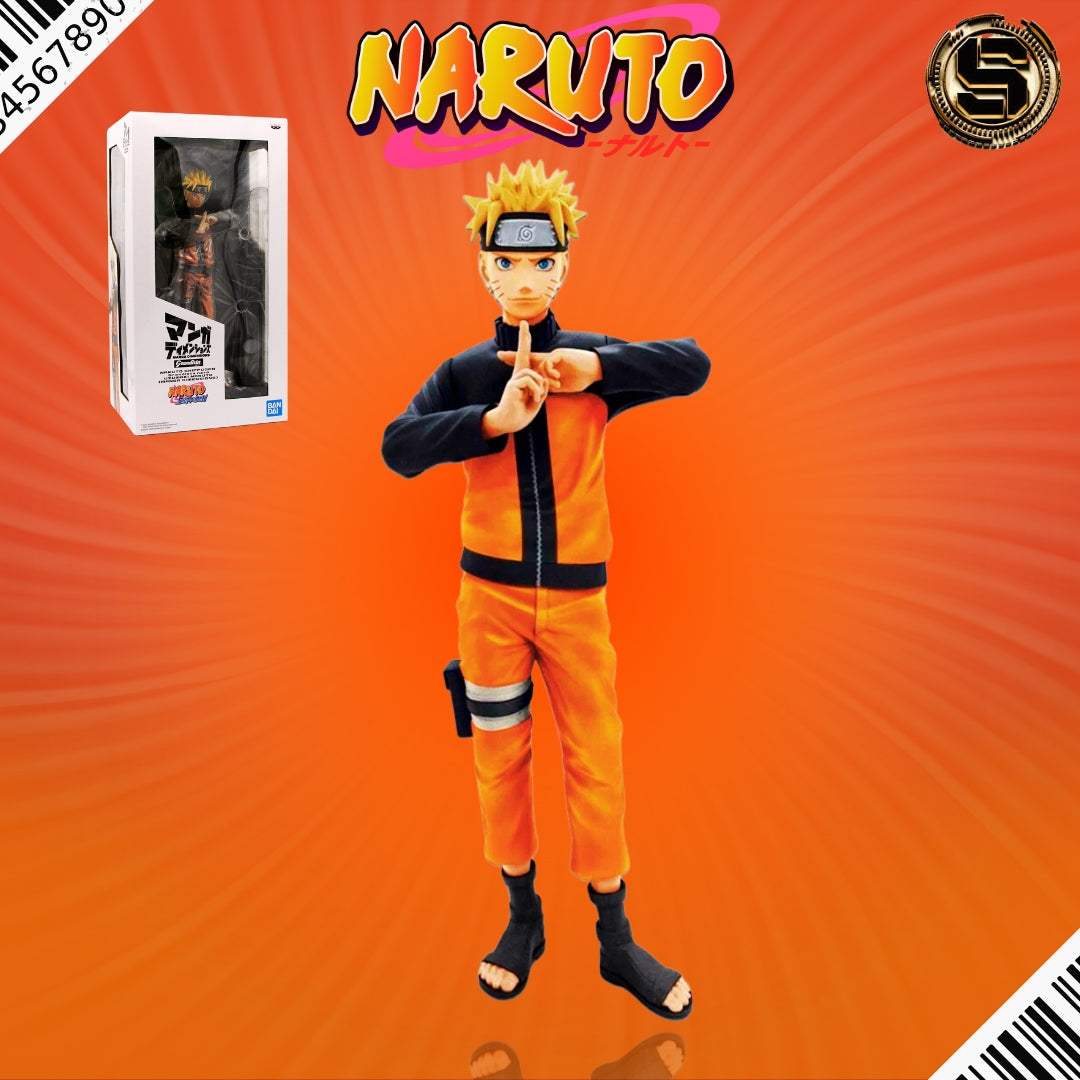 BANPRESTO GRANDISTA MANGA DIMENSIONS NARUTO UZUMAKI