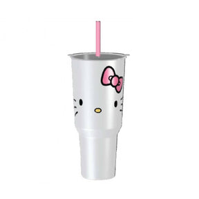 POWERHOUSE SANRIO HELLO KITTY 40OZ STAINLESS STEEL ULTIMATE TUMBLER