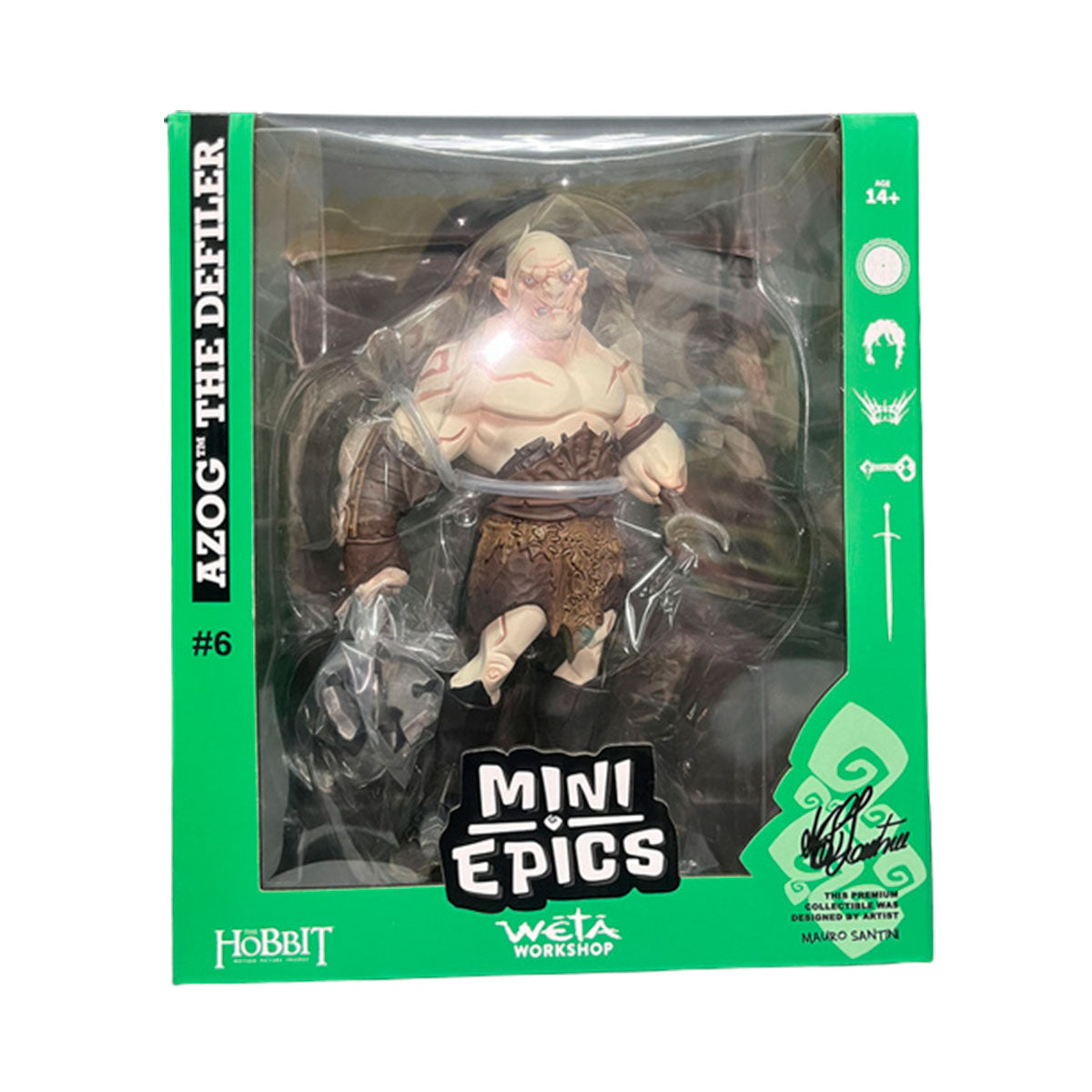 WETA MINI EPIC THE HOBBIT AZOG THE DEFILER