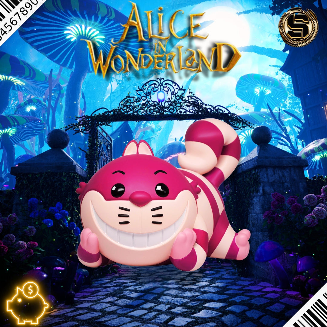 MONOGRAM DISNEY ALICE IN WONDERLAND CHESHIRE CAT BANK