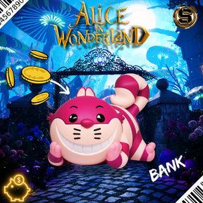 MONOGRAM DISNEY ALICE IN WONDERLAND CHESHIRE CAT BANK