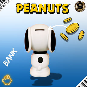 MONOGRAM COMICS PEANUTS SNOOPY FIGURAL BANK