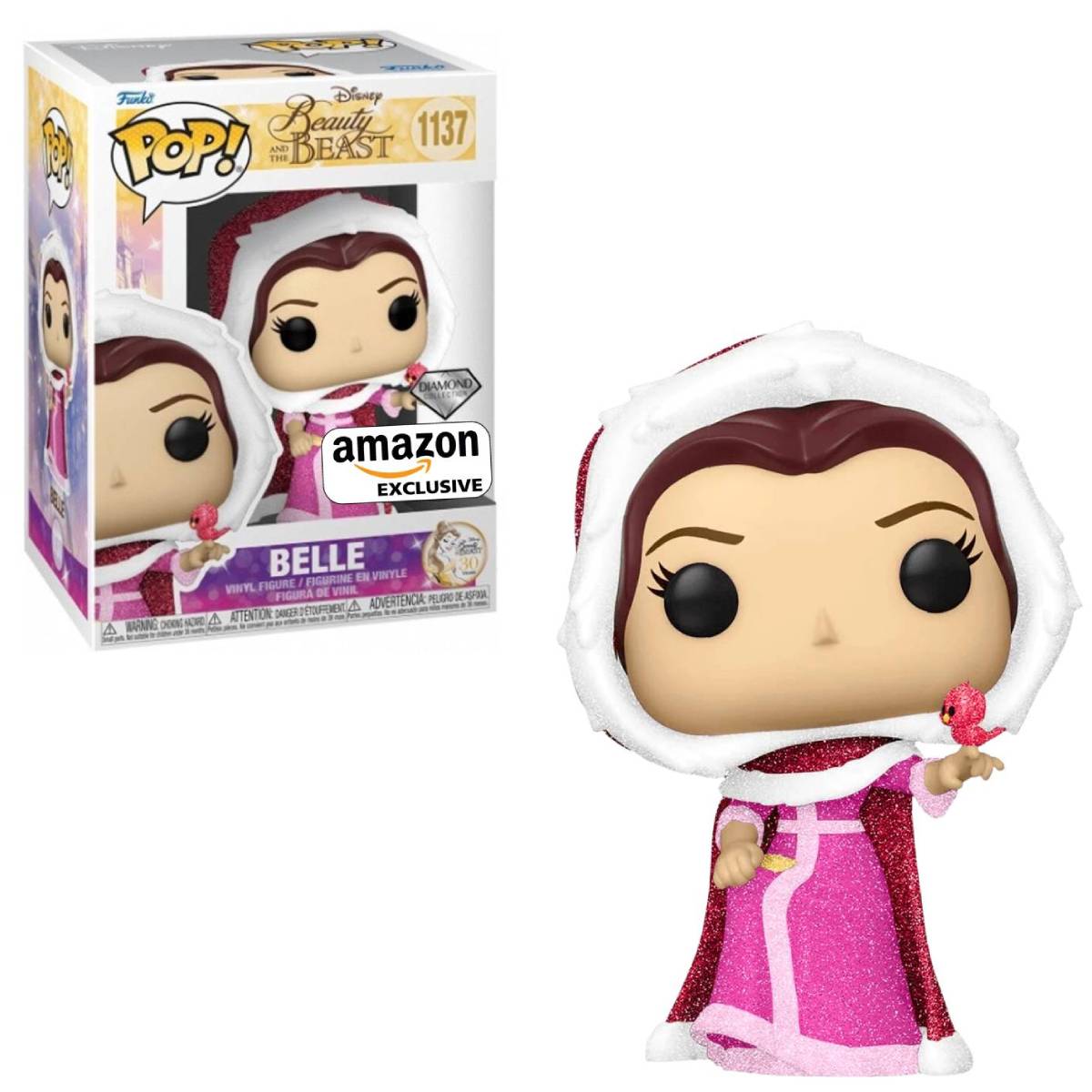 FUNKO POP DISNEY BEAUTY & THE BEAST BELLE 1137 DIAMOND COLLECTION