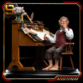 WETA THE LORD OF THE RINGS BILBO BAGGINS AT DESK 1/6 SCALE STATUE
