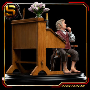 WETA THE LORD OF THE RINGS BILBO BAGGINS AT DESK 1/6 SCALE STATUE