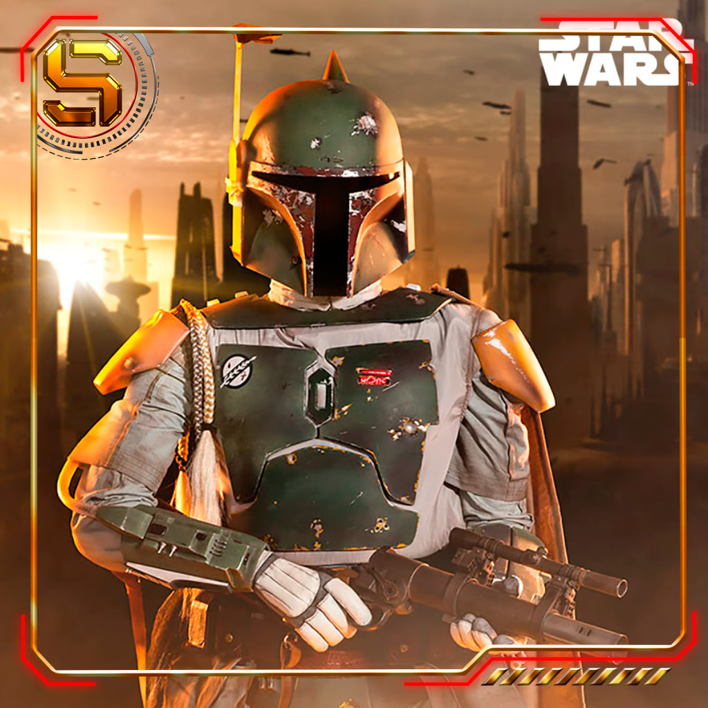 SIDESHOW STAR WARS BOBA FETT EMPIRE STIRKES BACK LIFE SIZE STATUE