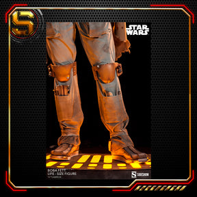 SIDESHOW STAR WARS BOBA FETT EMPIRE STIRKES BACK LIFE SIZE STATUE