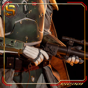 SIDESHOW STAR WARS BOBA FETT EMPIRE STIRKES BACK LIFE SIZE STATUE