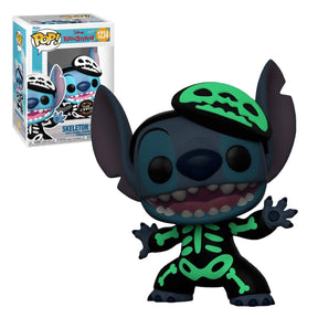 FUNKO POP DISNEY LILO & STITCH SKELETON STITCH 1234 CHASE GW