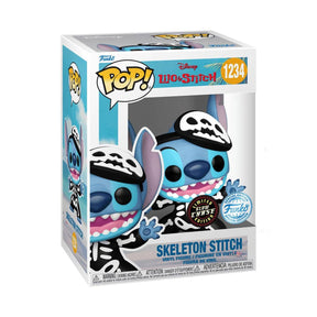 FUNKO POP DISNEY LILO & STITCH SKELETON STITCH 1234 CHASE GW