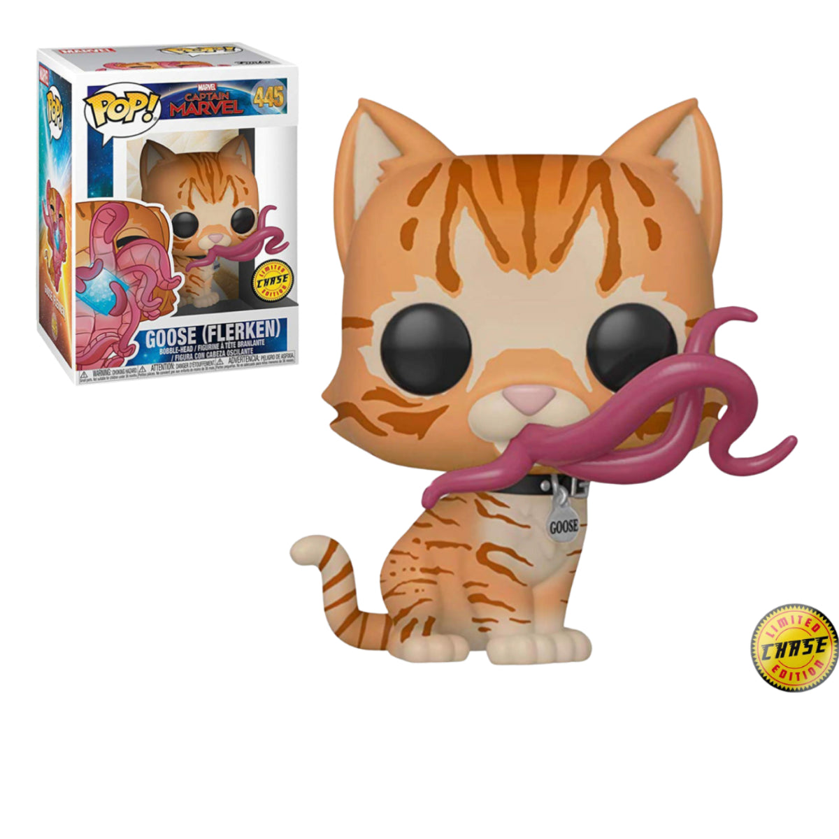 FUNKO POP CAPTAIN MARVEL 445 GOOSE FLERKEN CHASE