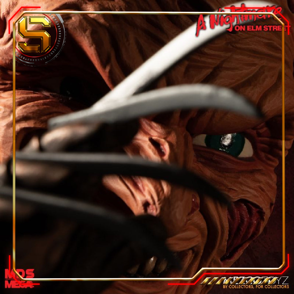 MEZCO MDS MEGA SCALE MOVIES NIGHTMARE ON ELM STREET TALKING FREDDY KRUEGER