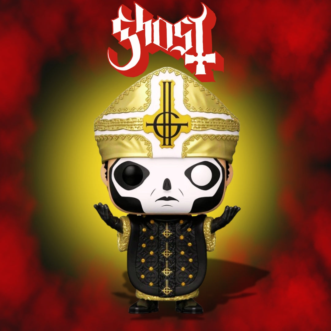 FUNKO POP ROCKS GHOST PAPA EMERITUS III 204 EXCLUSIVO SAHARIS