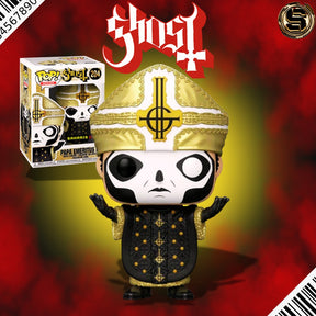 FUNKO POP ROCKS GHOST PAPA EMERITUS III 204 EXCLUSIVO SAHARIS