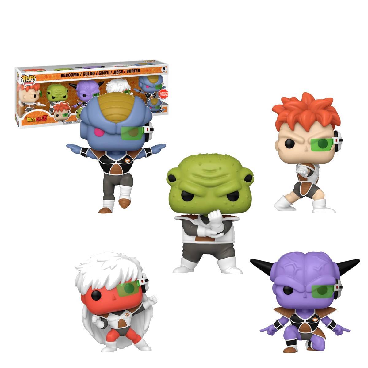 FUNKO POP ANIME DRAGON BALL Z GINYU FORCE 5PK