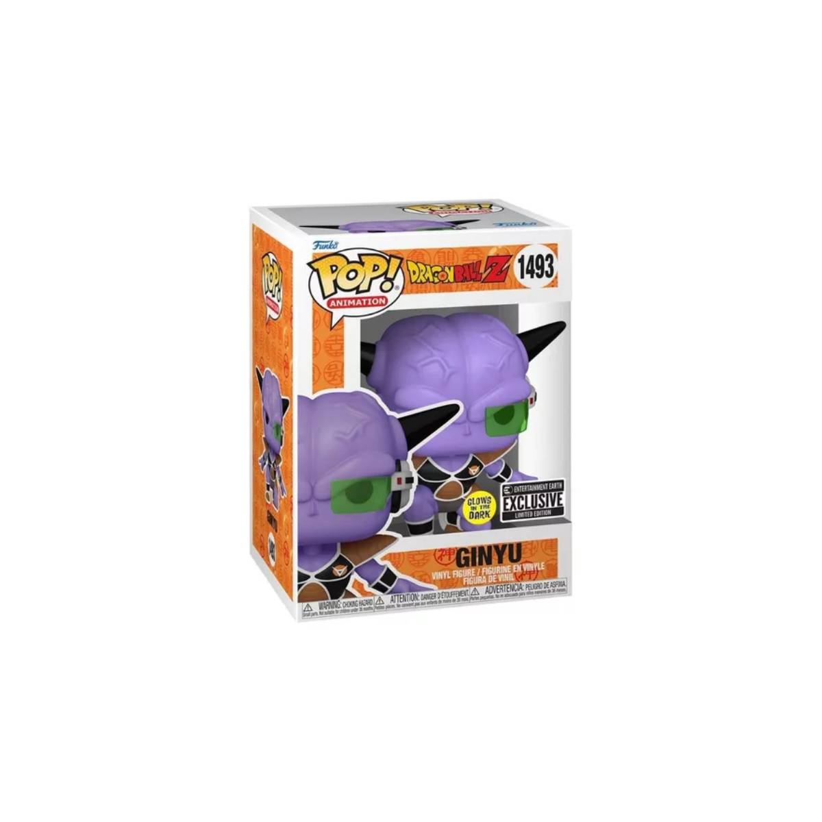 FUNKO POP ANIME DRAGON BALL Z GINYU 1493 GW