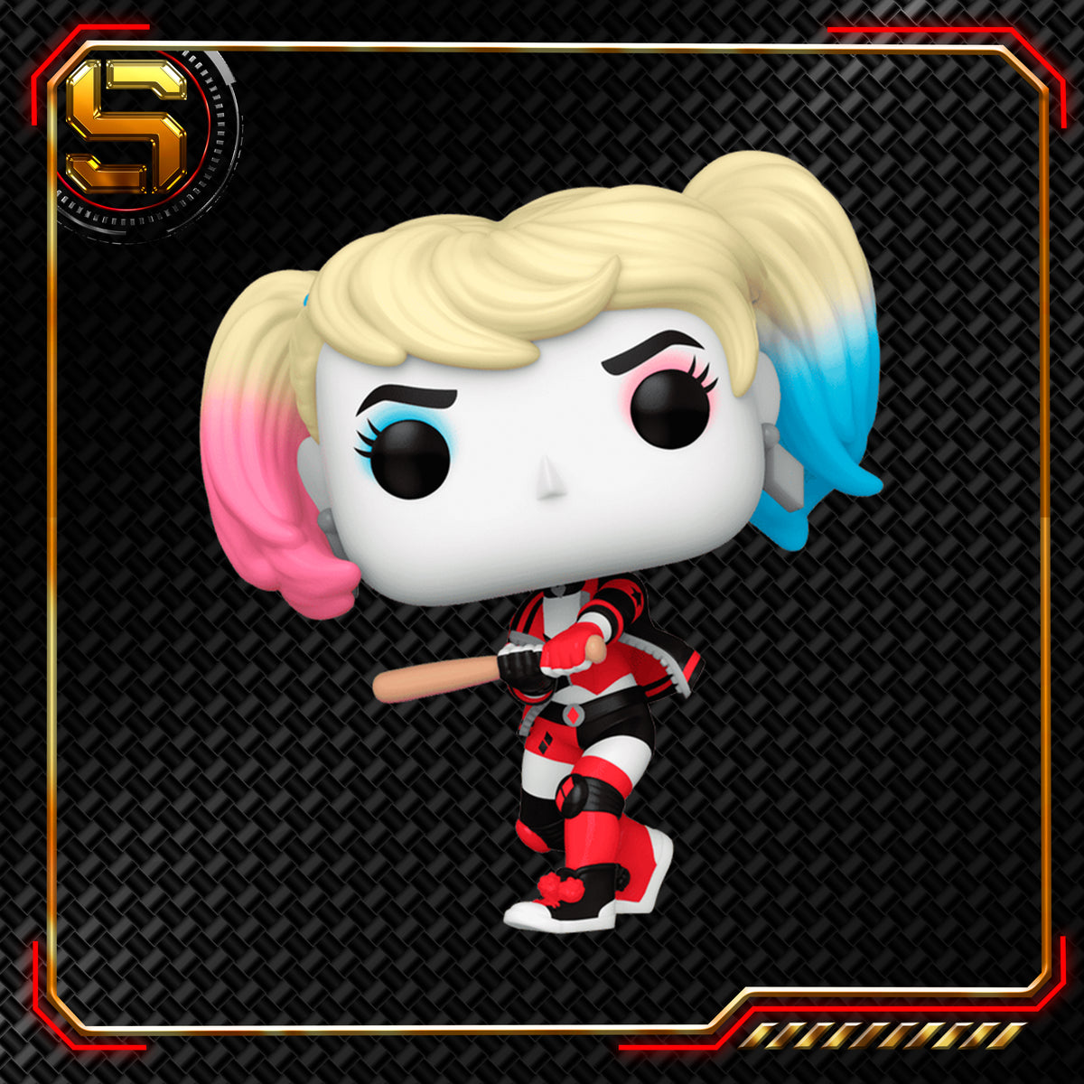 FUNKO POP DC HEROES BATMAN HARLEY QUINN WITH BAT 451