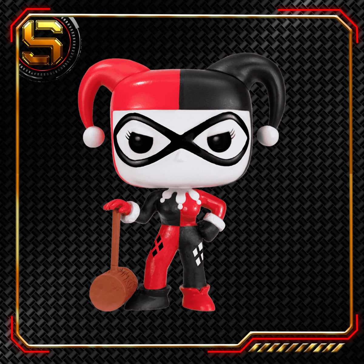 FUNKO POP DC HEROES HARLEY QUINN WITH MALLET 45