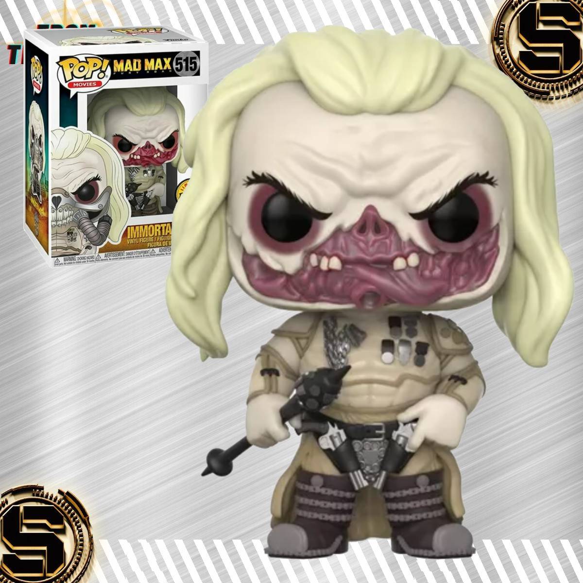 FUNKO POP MOVIES MAD MAX FURY ROAD IMMORTAN JOE 515 CHASE