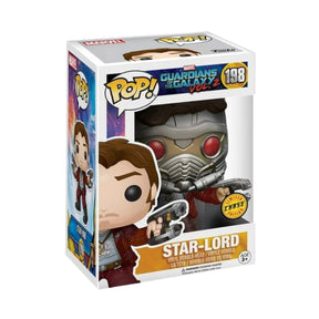 FUNKO POP MARVEL GUARDIANS OF THE GALAXY STAR-LORD 198 CHASE