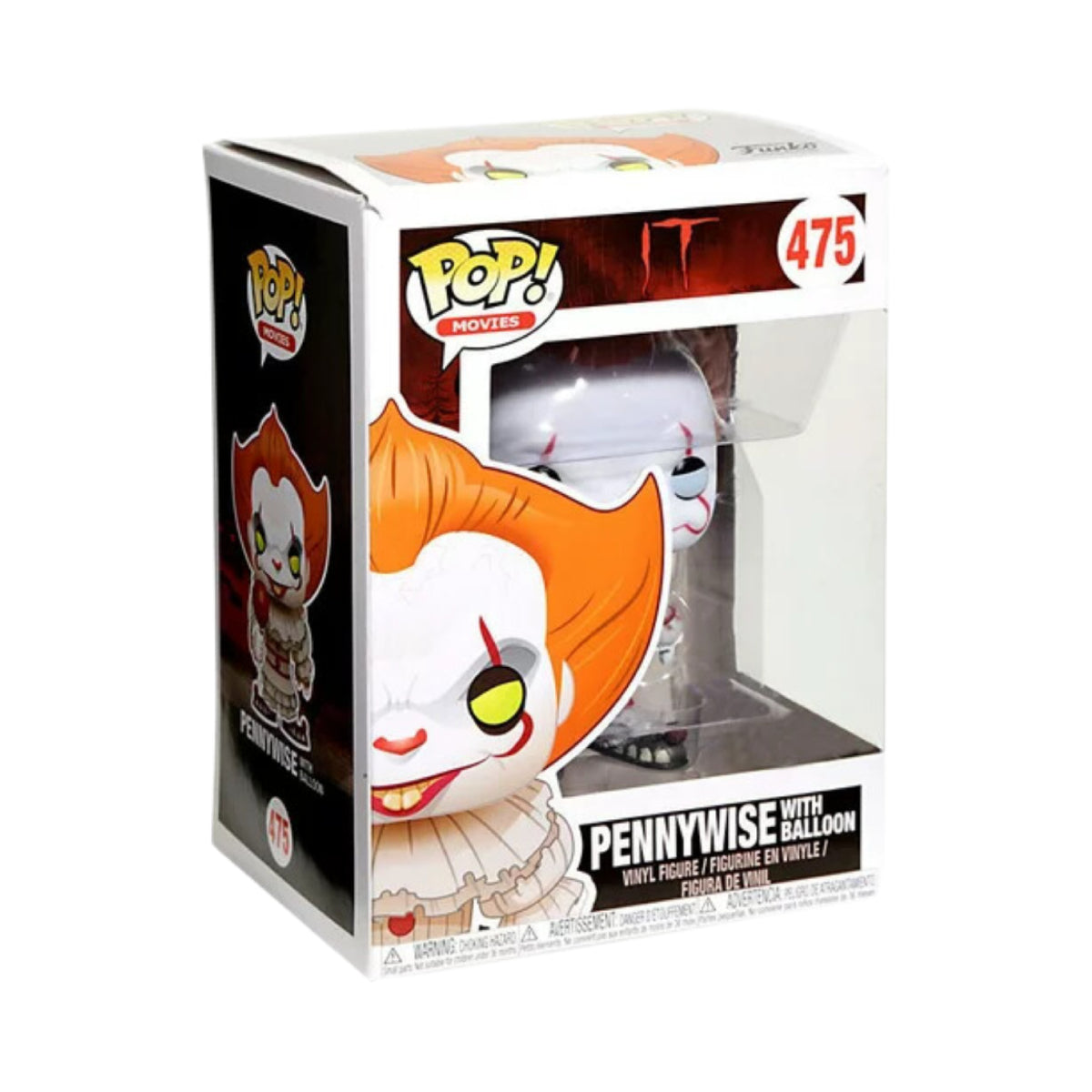FUNKO POP MOVIES IT 475 PENNYWISE WITH BALLON