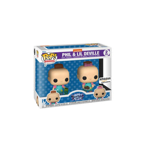 FUNKO POP ANIMATION NICKELODEON RUGRATS PHIL AND LIL DEVILLE 2 PACK