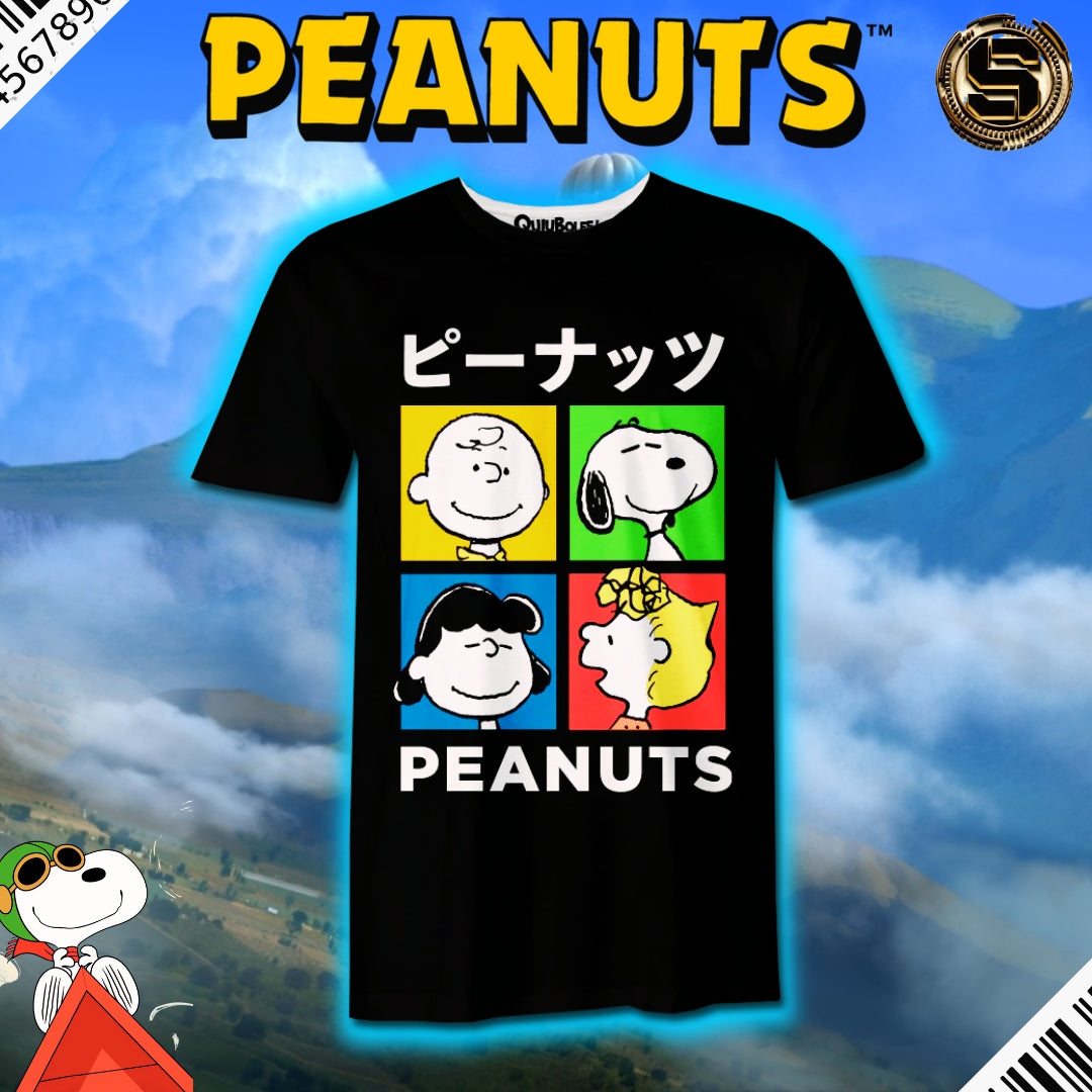 QUIUBOLEE PLAYERA PEANUTS ART POP