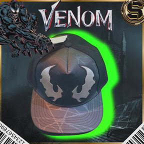 CONE GORRA MARVEL VENOM PU APLQ EMB DYE SUB SCREENPRNT FLAT VISOR BB