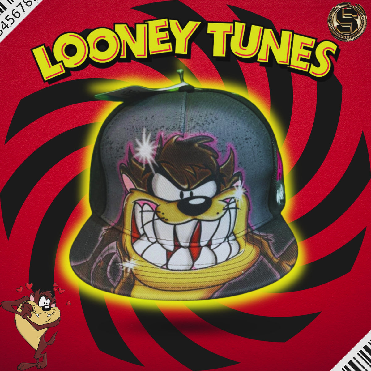 CONE GORRA LOONEY TUNES TAZ SPRAYED ADJ BB