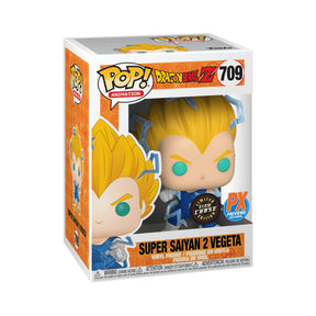 FUNKO POP ANIME DRAGON BALL Z SUPER SAIYAN 2 VEGETA 709 GW CHASE